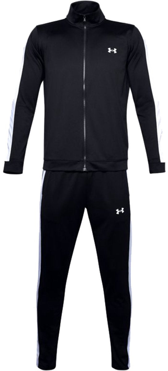 Under Armour UA Rival Knit Track Suit-BLK Træningsdragt til mænd - Sort - Hvid