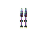 Muc-off big bore lite - slangeløs ventil - presta - 45mm - iriserende - kerneløst design - maksimal luftstrøm
