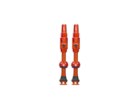 Muc-off tubeless ventil big bore lite stor orange presta ventil 45mm