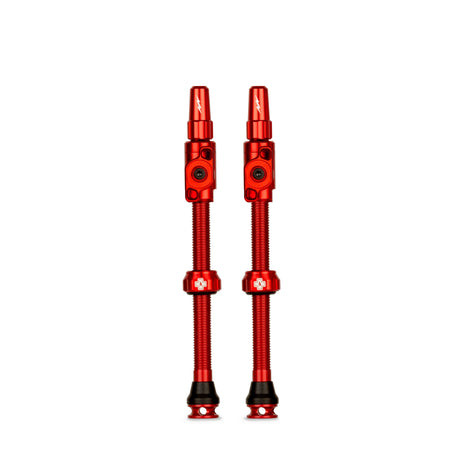 Muc-off tubeless ventiel big bore lite xxlarge red franse presta ventiel 70mm