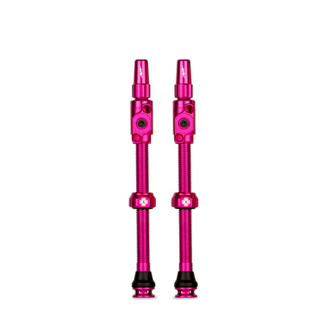 Muc-off tubeless ventiel big bore lite xxlarge pink franse presta ventiel 70mm