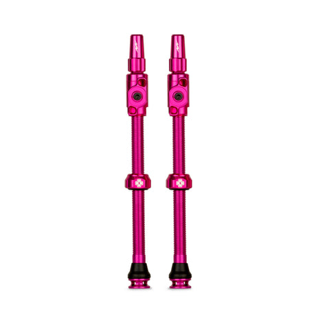 Muc-off tubeless ventiel big bore lite xxxlarge pink franse presta ventiel 80mm