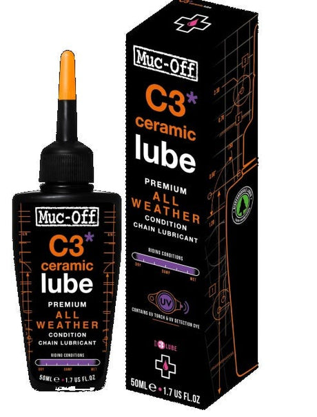 Muc-off kædeolie c3 all weather glidecreme keramik 50ml
