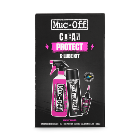 Muc-off bicycle clean protect and all weather lube kit