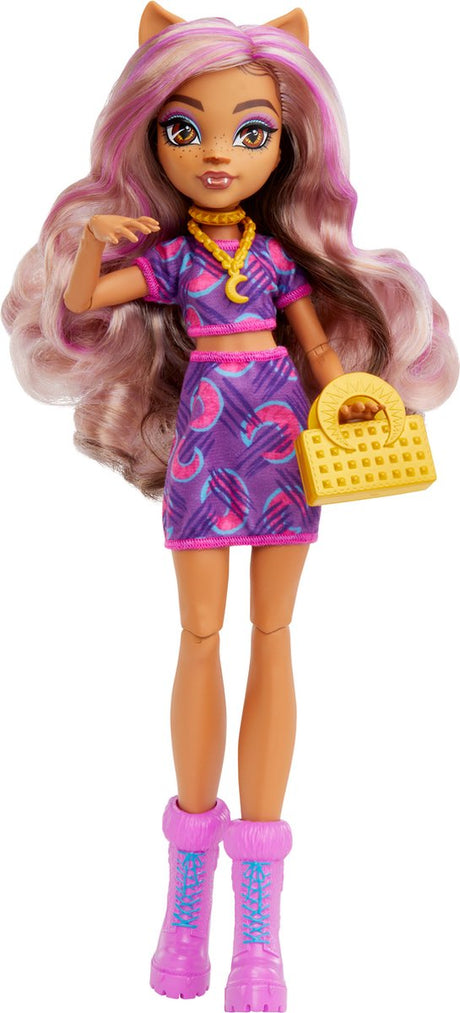 Mattel monster high clawdeen wolf dukke, modedukke, kvinde, 4 år, drengepige, 150 mm, 128 g