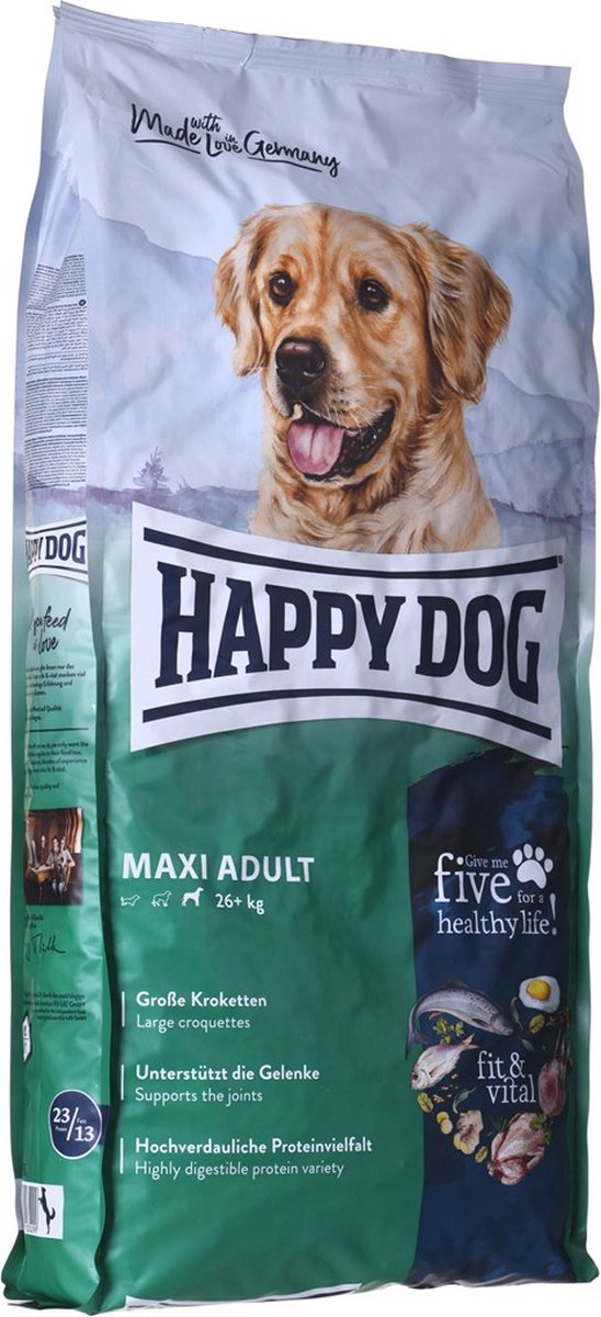 Happy dog fit vital maxi voksen - 14 kg