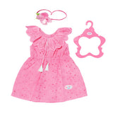 Baby born trendy blomsterkjole 43 cm