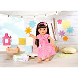 Baby born trendy blomsterkjole 43 cm