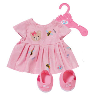 Zapf baby born kjole outfit | 2 stk