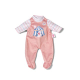 Baby born romper abrikos 36 cm | 2 stk