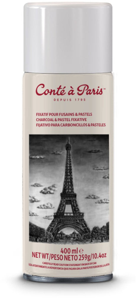 Conté à paris 50243 fikseringsspray 400 ml | fikseringsspray til pastel-, kultegninger