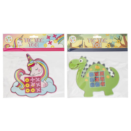 Moxy tic tac toe spil enhjørning eller dino
