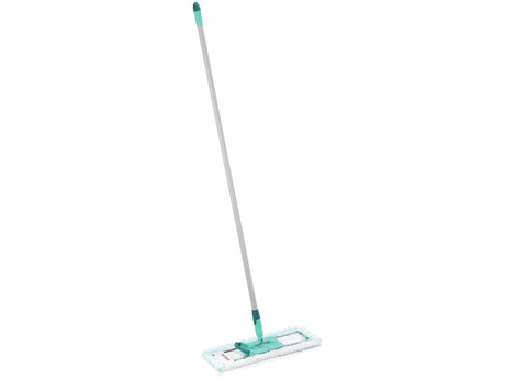 Leifheit profi gulvvisker xl micro duo - 42 cm viskebredde - stålhåndtag 140 cm - 360° drejeligt hængsel - kliksystem