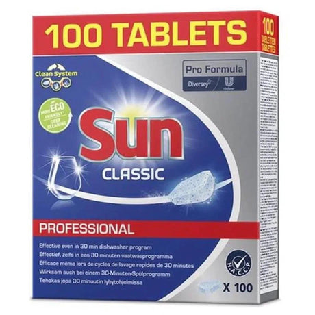 Sol opvaskemaskine faner klassisk 100 stk