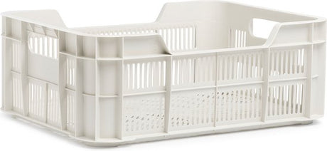 Urban Proof Bicycle Crate Helsinki Plastic 11L 40x30x15 cm lysegrå