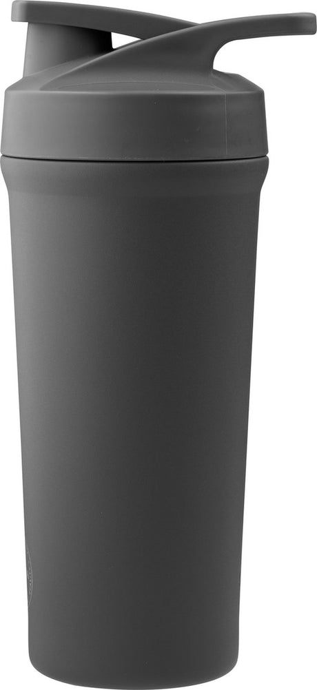 Aya ida - shakerflaske - drikkedunk - sport - 750ml - fitness - shake cup - mørkegrå