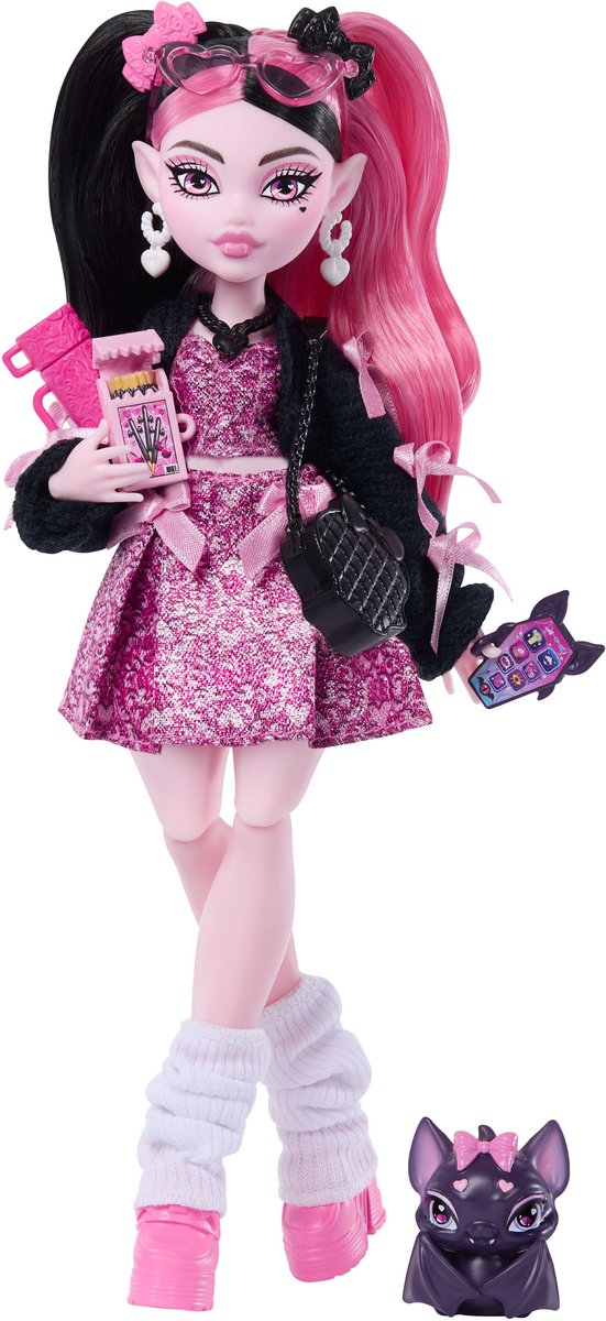 Monster high draculaura - modedukke