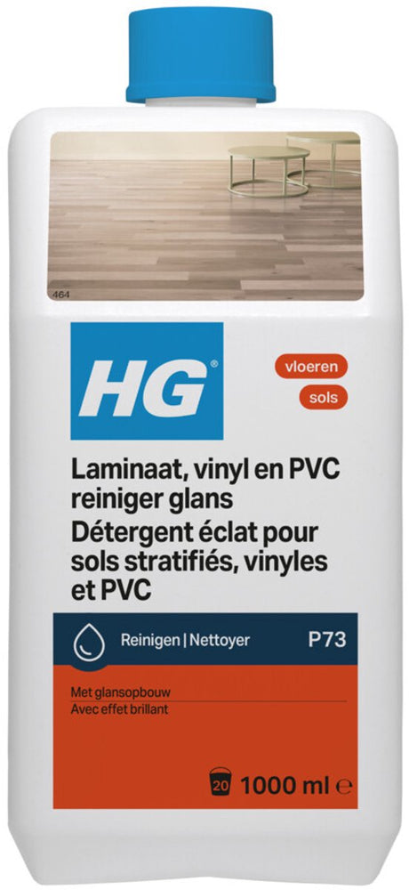 Hg laminat, vinyl pvc renere glans