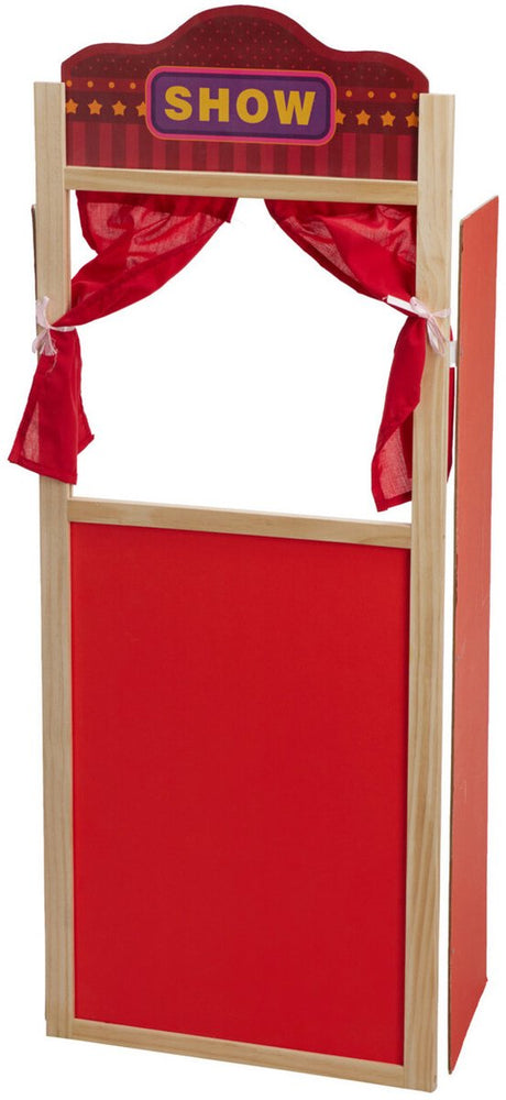 Gratis let dukketeater i træ, 90cm