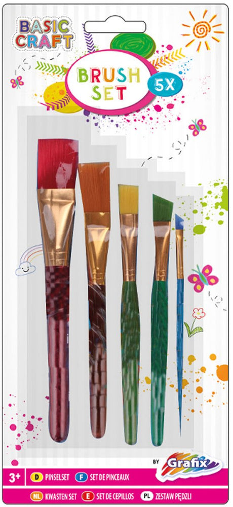 Creative Craft Group Kwastens Set, 5dlg.
