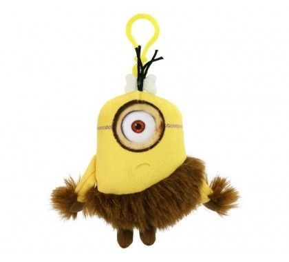 Van der Doelen minions nøglering 1 øje plys 15 cm