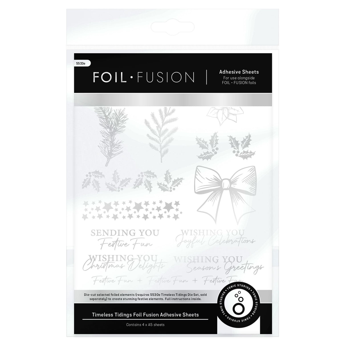 Tonic studios • tidløse nyheder folie fusion klæbende ark