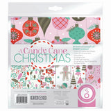Tonic studios • en candy cane julekunstpude 20,3x20,3cm
