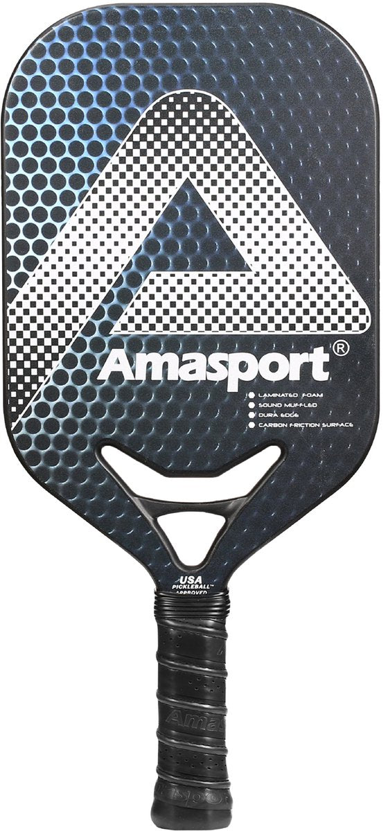 Ama sport pickleball pagaj jp80-1 sølv – kulstof pagaj – strømstyring –