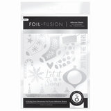 Tonic studios • en candy cane juleklæbende ark folie fusion