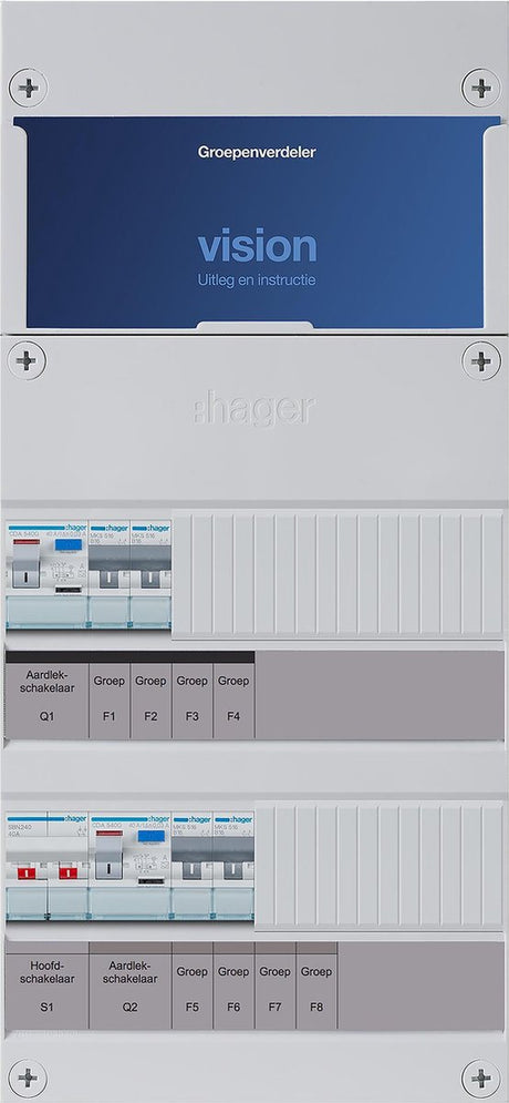 Hager vision installationsskab - vkg22e - e2xvx
