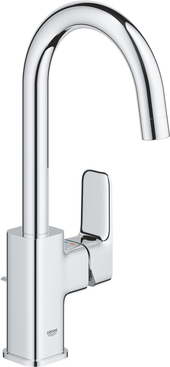 Grohe terninger i l-størrelse håndvaskarmatur - med pop-up spild - energibesparende (es) - drejelig tud - krom