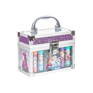 Frozen make-up koffertje met 4 lipbalsem | 3 stuks