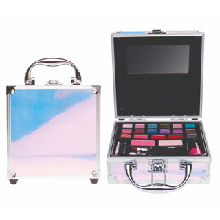 Casuelle make-up kuffert holografisk