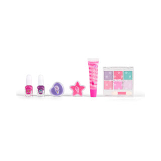 Opret det! make-up sæt pink lilla | 6 stk