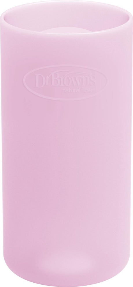 Dr. browns flaskebeskytter - flaske med smal hals - 250ml - pink