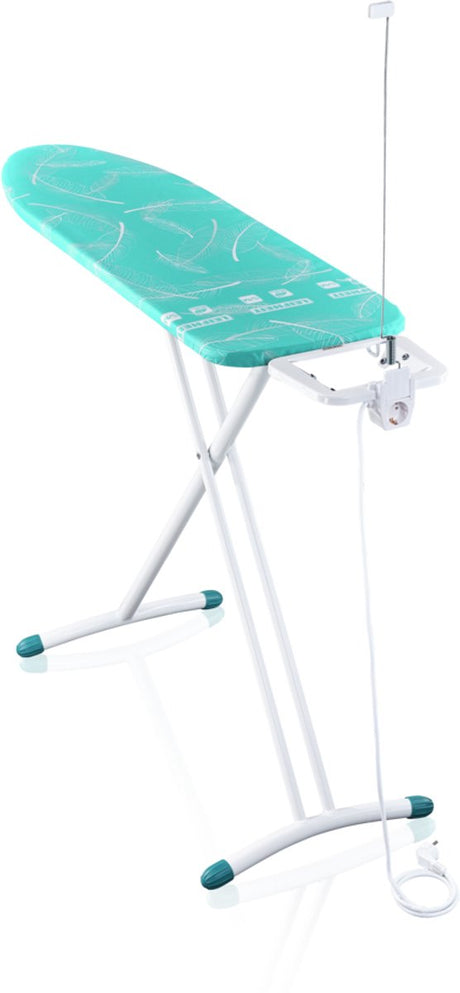 Leifheit strygebræt air board m solid plus - 120 x 38 cm - turkis