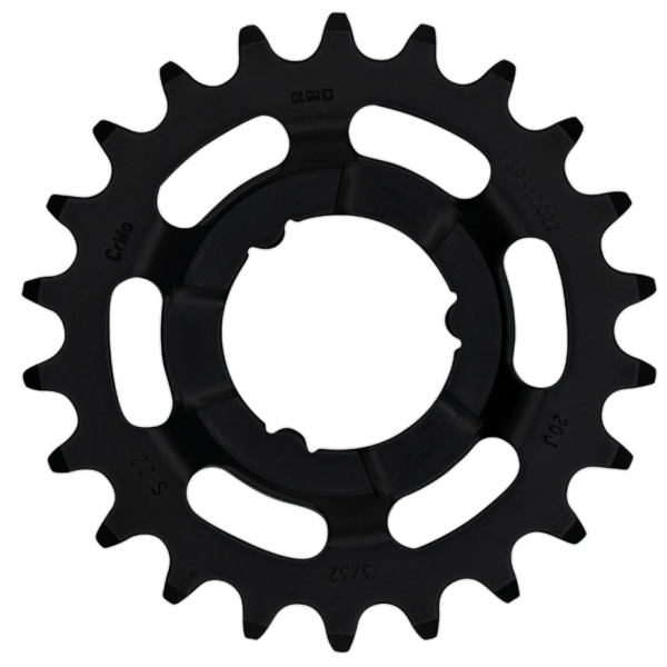 KMC Gear 22t Shimano 3 32 Sort