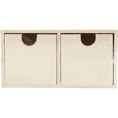 Creativ firma kommode, mål 9,2x17,7 cm, 1 stk