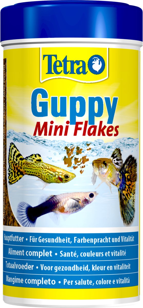 Tetra guppy flager - fiskefoder - 250 ml
