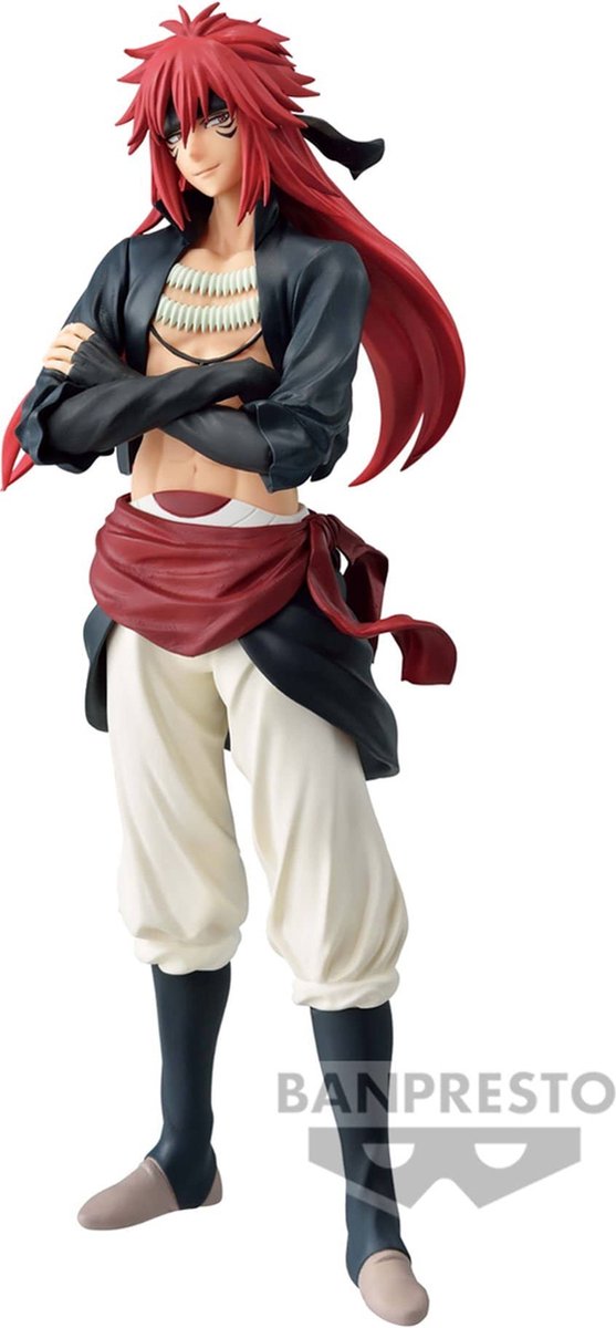 Banpresto co., ltd. den gang blev jeg reinkarneret som en slime - otherworlder - vol.20 - fyr crimson statue 19cm