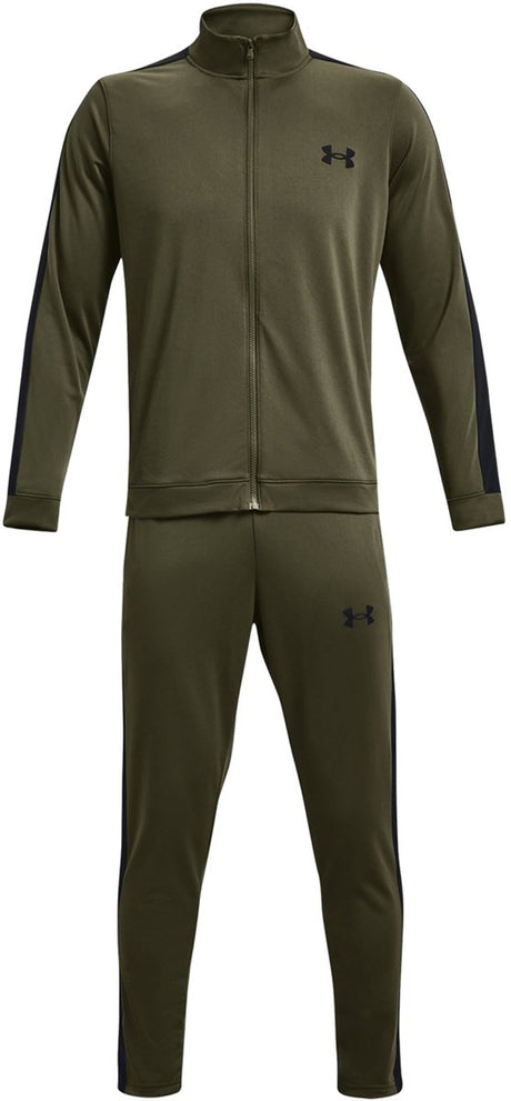 Under Armour UA Rival Knit Track Suit-GRN Træningsdragt til mænd - Navy OD Grøn - Sort