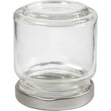 Creativ virksomhed https: www.cchobby.nl glass-jar-h-6-5-cm-d-5-7-cm-100-ml-transparent-12-piece-1-box