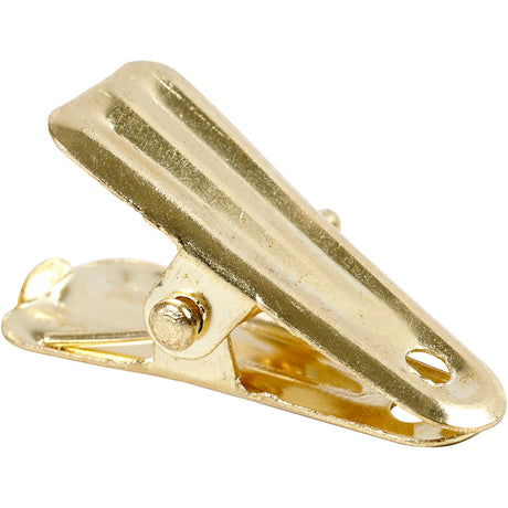 Creativ company deco pløkker, l: 27 mm, b: 14 mm, guld, 10 stk. 1 æske