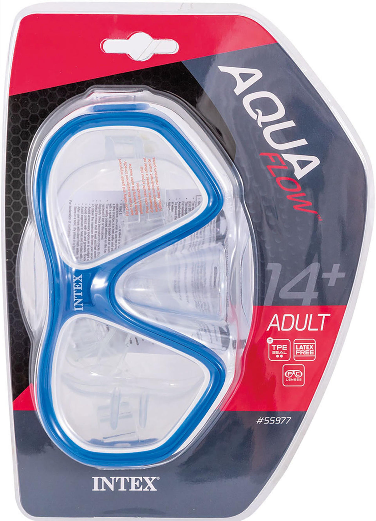 Intex Reef Rider Diving Mils - Sort