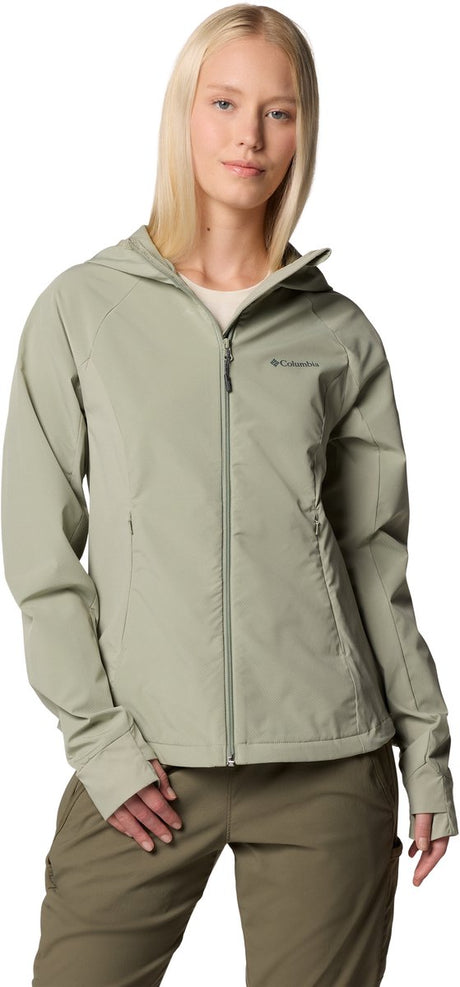 Columbia sweet as™ iii softshell-jakke med hætte til kvinder - safari