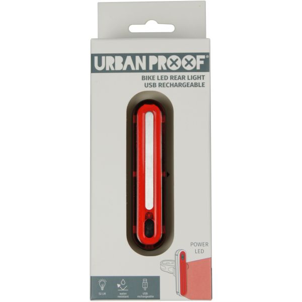 Urbanerof baglys genopladelig ultra lys
