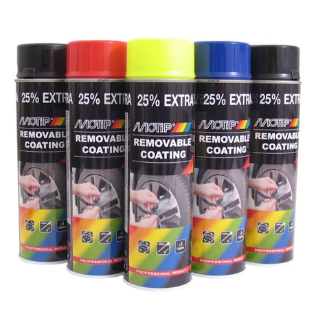 Motip sprayplast - højglans rød (spraydåse på 500 ml)