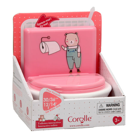 Corolle mon grand pupon - interaktivt toilet