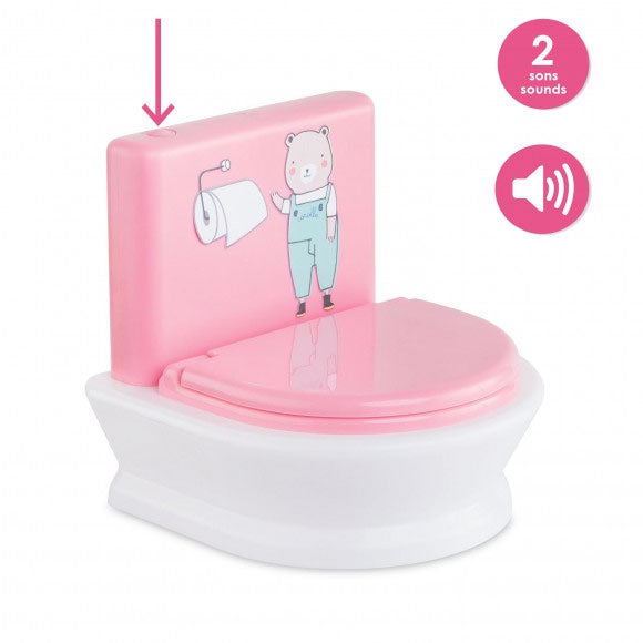 Corolle mon grand pupon - interaktivt toilet