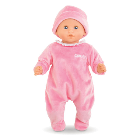 Corolle mon premier poupon pyjamas med hat pink babydukke 30 cm
